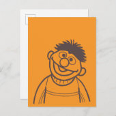 Carte Postale Rue Sésame | Ernie Bright (Devant / Derrière)