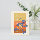 Carte Postale Rue Sésame | Exécution de Grover (Debout devant)