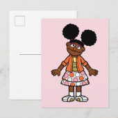 Carte Postale Rue Sésame | Gabrielle Portrait (Devant / Derrière)