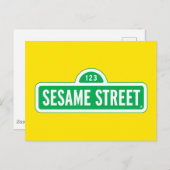 Carte Postale Rue Sésame | Logo vert (Devant / Derrière)