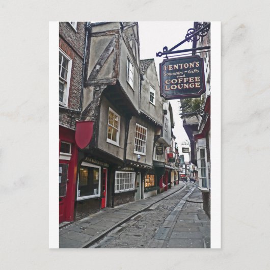 Carte Postale Rue Shambles de York (Devant)