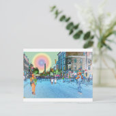 Carte Postale Rue St Laurent (Debout devant)