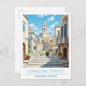 Carte Postale Rue Straden Dubrovnik Croatie Voyage (Devant / Derrière)