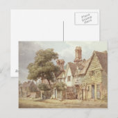 Carte Postale Rue Village (Devant / Derrière)