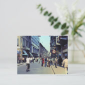 Carte Postale Rue vintage 1971 (Debout devant)