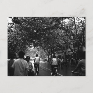 Carte Postale Rue vintage Chine Shanghai