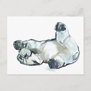 Carte Postale Ruée de neige