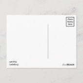 Carte Postale Ruée vers l'or en Californie (Dos)