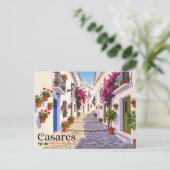 Carte Postale Ruelle à Casares Espagne (Debout devant)