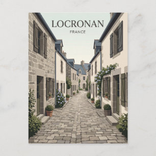 Carte Postale Ruelle à Locronan France