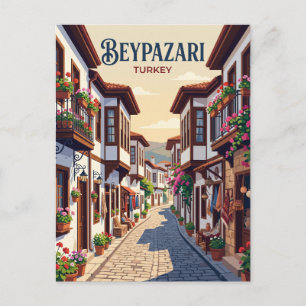 Carte Postale ruelle de Beypazarı Turquie