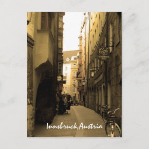 Carte Postale Ruelle européenne typique