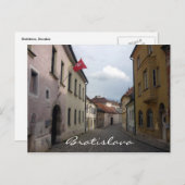 Carte Postale ruelles de bratislava (Devant / Derrière)