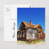 Carte Postale Rues Bodie (Devant / Derrière)