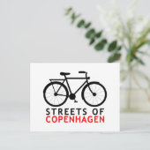 Carte Postale Rues de Copenhague (Debout devant)