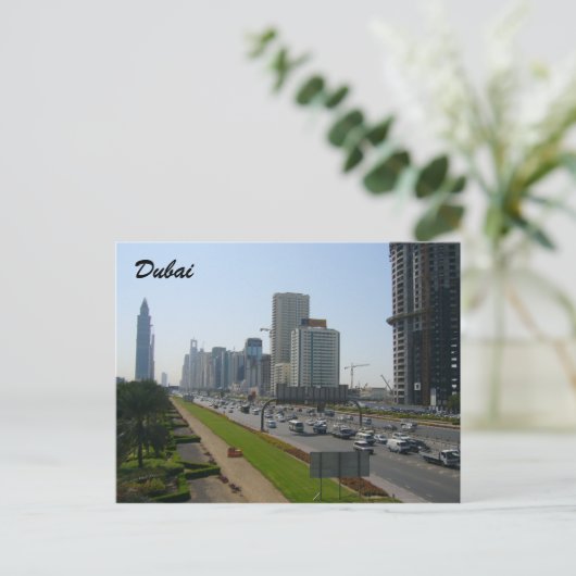 Carte Postale rues de dubaï (Debout devant)