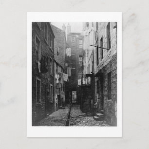 Carte Postale Rues de Glasgow Écosse 1868