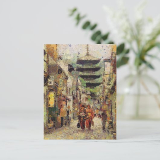 Carte Postale Rues de Kyoto (Debout devant)