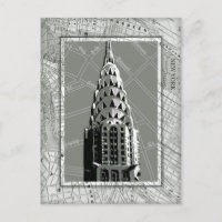 Rues de New York avec Empire State Building