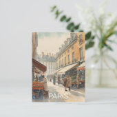 Carte Postale Rues de Paris (Debout devant)