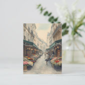 Carte Postale Rues de Paris (Debout devant)