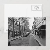 Carte Postale Rues de Paris (Devant / Derrière)