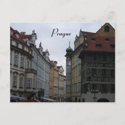 Carte Postale rues de prague (Devant)