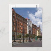 Carte Postale rues de Saint-Pétersbourg, Russie (Devant / Derrière)