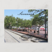 Carte Postale Rues de Savannah (Devant)