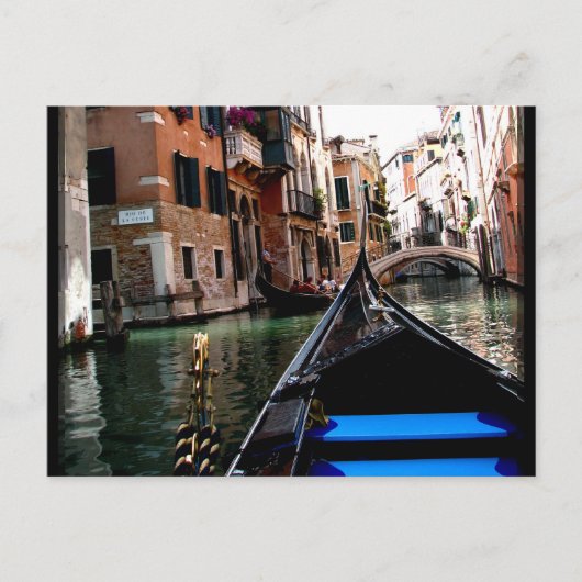 Carte Postale Rues de Venise (Devant)