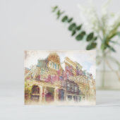 Carte Postale Rues du Vieux Amsterdam (Debout devant)