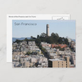 Carte Postale rues san fran coit (Devant / Derrière)