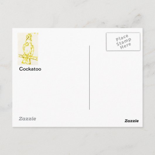 Carte Postale Rufus À 16 Jours (Dos)