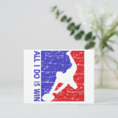 Carte Postale rugby (Debout devant)