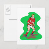 Carte Postale Rugby (Devant / Derrière)