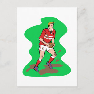 Carte Postale Rugby