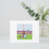 Carte Postale Rugby (Debout devant)