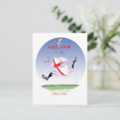 Carte Postale rugby d'angleterre, tony fernandes (Debout devant)