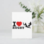 Carte Postale Rugby Designs (Debout devant)
