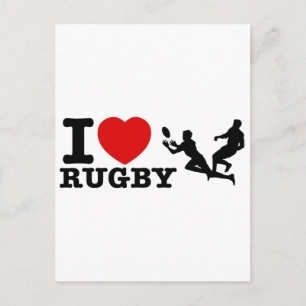 Carte Postale Rugby Designs