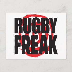 Carte Postale Rugby Freak