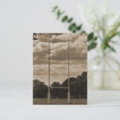 Carte Postale Rugby post but à l'école de rugby (Debout devant)