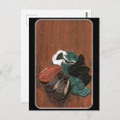 Carte Postale Rugby vintage (Devant / Derrière)