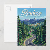 Carte Postale Ruidoso États-Unis (Devant / Derrière)