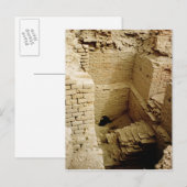 Carte Postale Ruine de palais (Devant / Derrière)