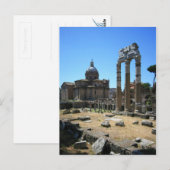 Carte Postale Ruines (Devant / Derrière)