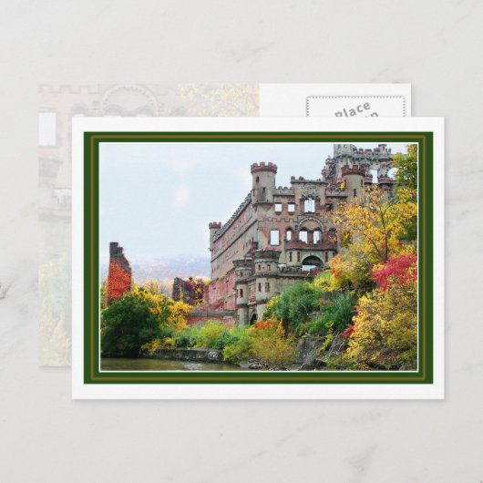 Carte Postale Ruines (Devant / Derrière)