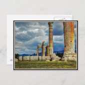 Carte Postale Ruines antiques à Athènes Grèce (Devant / Derrière)