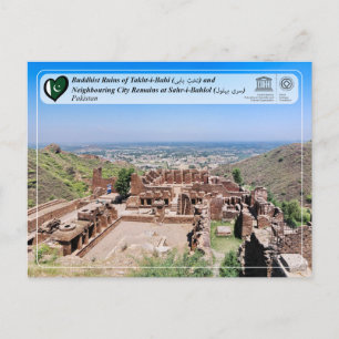 Carte Postale Ruines bouddhiques de Takht-i-Bahi et vestiges de 