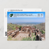 Carte Postale Ruines bouddhiques de Takht-i-Bahi et vestiges de (Devant / Derrière)